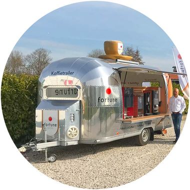 Koffie trailer