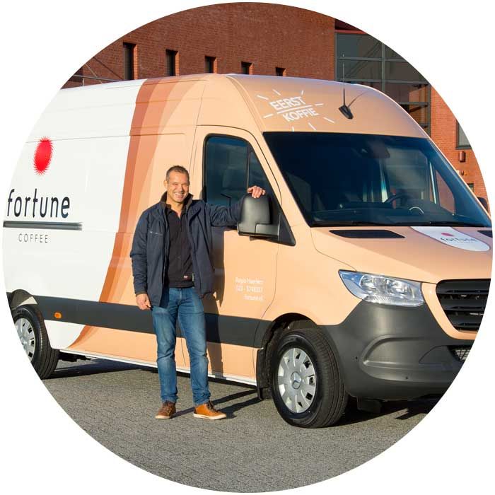 Urbano Farro, franchiseondernemer bij Fortune Coffee