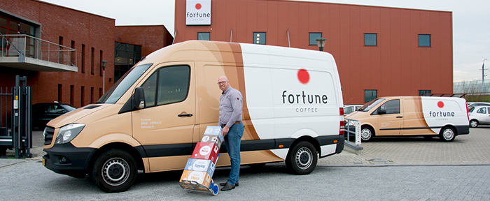 Nieuwe ondernemer voor Fortune Coffee regio Veluwe