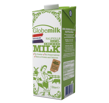Globemilk halfvolle houdbare melk